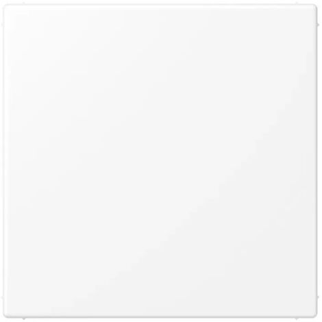 Jung Blind-Abdeckung (verrastet), Thermoplast lackiert, Serie LS, schneeweiß matt LS994BWWM