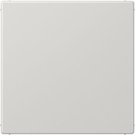 Jung Blind-Abdeckung (verrastet), Thermoplast, Serie LS, lichtgrau LS994BLG