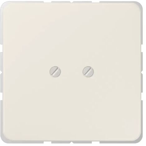 Jung Blind-Abdeckung (verschraubt), Duroplast, Serie CD, weiß 561B