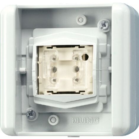 Jung Bouton KNX BA – Position centrale – simple, WG 800 8471.02 LED W