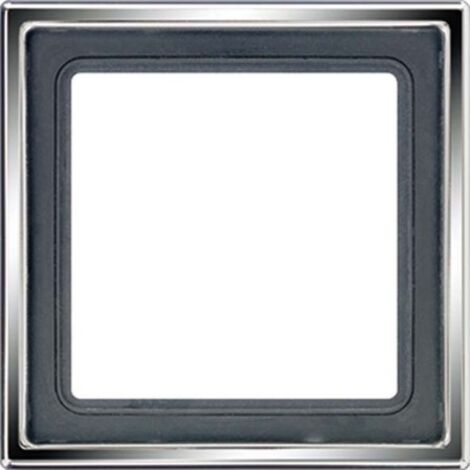 Jung Cadre 1gang, LS 990, chrome brillant, montage vertical et horizontal GCR 2981