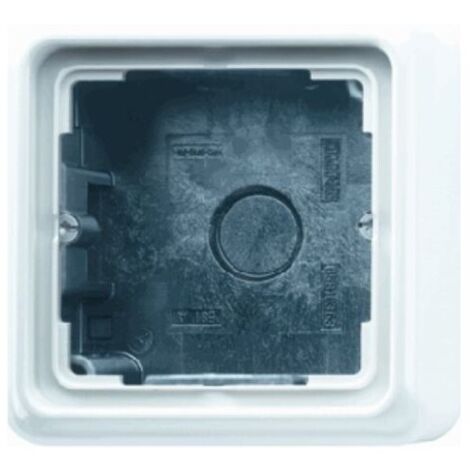 Jung CD 581 A WW Marco de cubierta simple con tapa