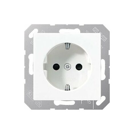 JUNG CD SCHUKO 16A 250 V 5120 BF WW 50 X 50 MM PRISE 4011377095571 RABAT CD5120BFWW