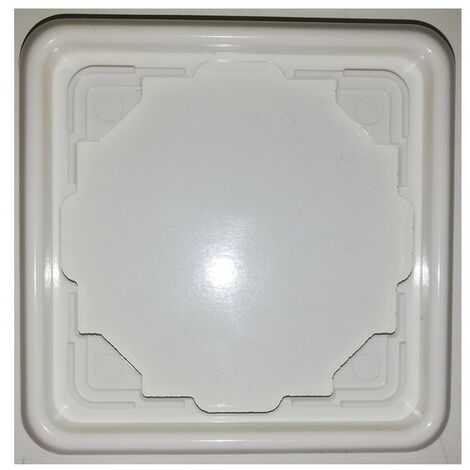 Jung CD581WW Cadre unique blanc interrupteur