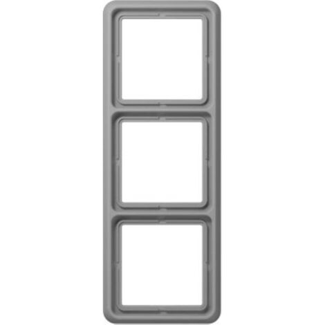 jung CD583GR couvercle de cadre gris élégant