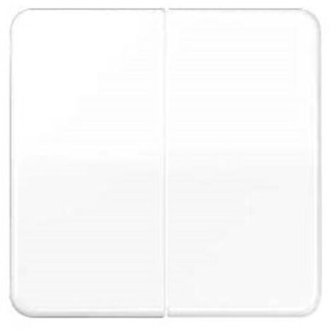 Jung CD595WW Tapacubos doble blanco - CD500