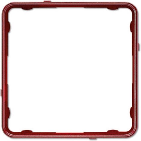 JUNG CDP81RTM APPLIKATIONS-RAHMEN, ROT-METALLIC, CD PLUS