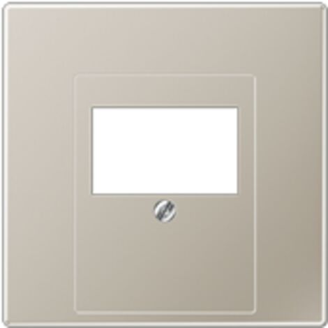Jung Copertura per scatole di connessione TAE, 1 scomparto, serie LS, acciaio inox ES 2969 T