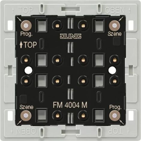 Jung eNet Funk-Wandsender-Modul, 4fach, F40 FM 4004 M
