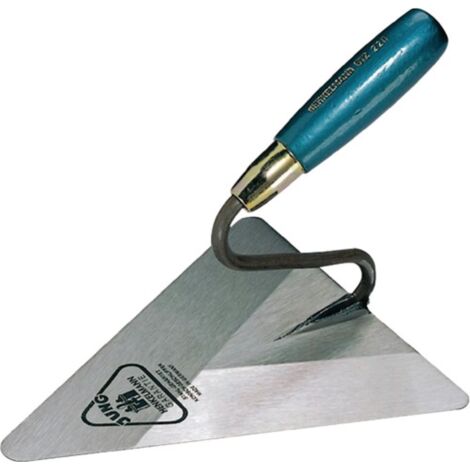 JUNG Frattazzo per muratura Berlino L.220mm B.200mm temprato, m. Libro in legno di faggio STA PRODUCT