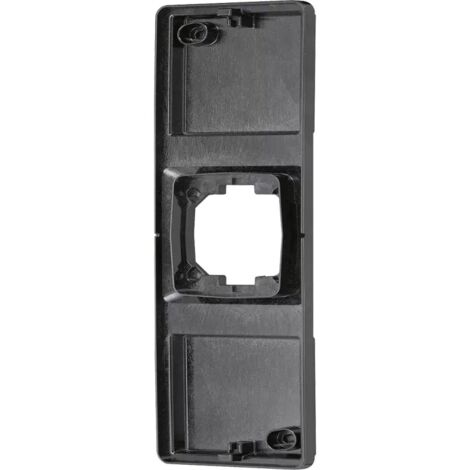 Jung Halteplatte 1fach, Serie LS, schwarz ES2993HP