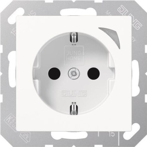 Jung HOME SCHUKO BTA1521SWW Steckdose 1 (BTA1521SWW)