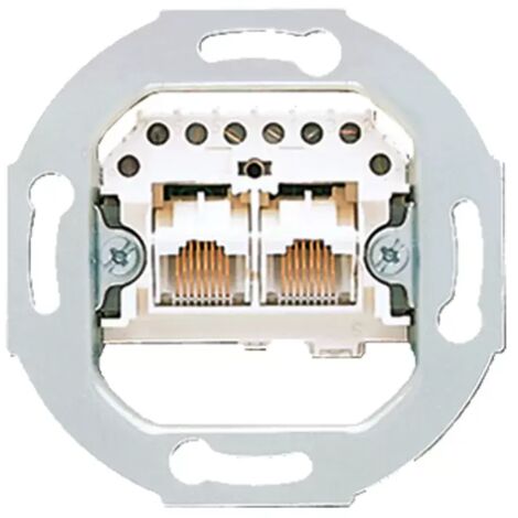 Jung IAE/UAE-Anschlussdose 2 x 8-pol., für 2 Terminals (parallel) UAE 2X8 UPO