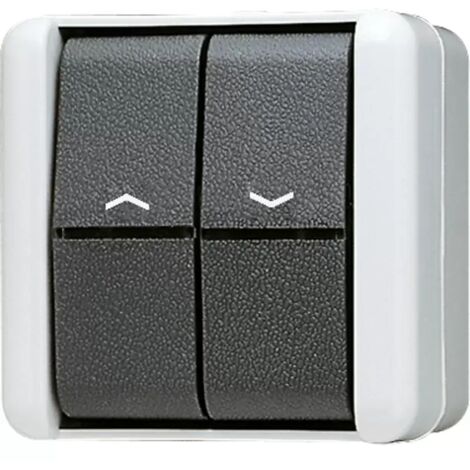 Jung Jalousie-Wippschalter ws 10AX 250V Sch.1-pol. 809 VW