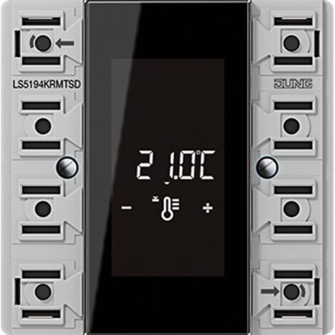 Jung KNX Kompakt-Raumcontroller-Modul, 4fach, F50, Serie LS LS 5194 KRM TS D