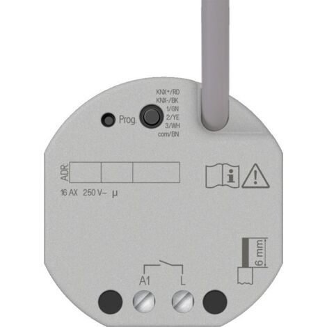 Jung KNX Schaltaktor 1fach, UP, Secure 230011SU