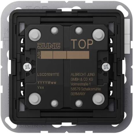 Jung KNX Taster Erweiterung 1fach, Serie CD/LS LSCD10911TE