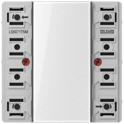 Jung KNX Tastsensor-Modul Standard, 1fach, F50, Serie LS LS 5071 TSM