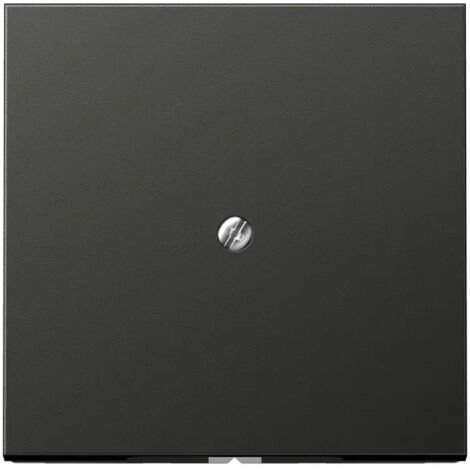 Jung Leitungsauslass mit Zugentlastung, Aluminium lackiert, Serie LS, anthrazit (lackiertes Aluminium) AL2990AAN