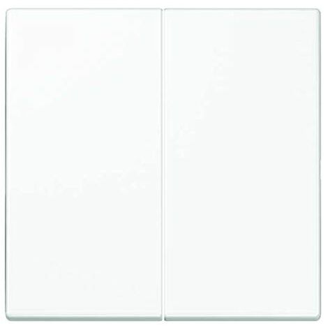JUNG LS1702WW STEURTASTE STANDARD, 2 FACH, ALPINWEI