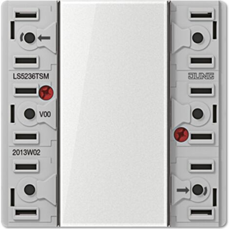 Jung LS5236TSM Modulo Sensore Tattile 3 Interruttori Bianco