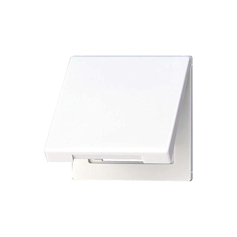 Jung - LS990KLWW klappdeckel, ALPINWEIß, LS990