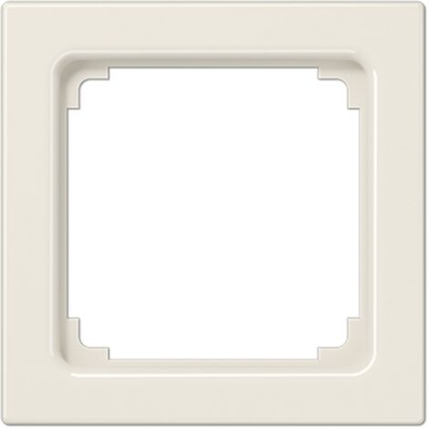 Jung Marco intermedio 50 x 50 mm, termoplástico, blanco, montaje vertical y horizontal LS 961 Z