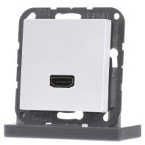 Jung Multimedia-Anschluss aws HDMI m.Tragring MA A 1112 WW