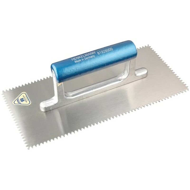 Jung Henkelmann JUNG - PLÂTROIR - 4 BORDS DENTÉS - DENTS 5 mm - 405 g - PRO