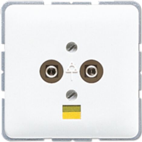 Jung Presa di compensazione del potenziale, duroplastico, serie CD, bianco alpino CD 565-2 WW