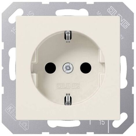 Jung Presa SCHUKO®, 16 A 250 V , Duroplast, Serie AS, bianco A 1520
