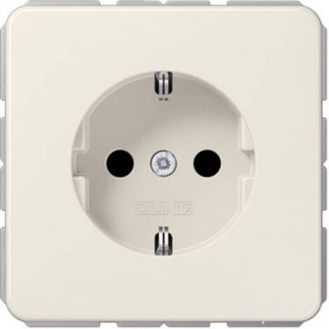 Jung Presa SCHUKO®, 16 A 250 V , SAFETY+, termoplastico, Serie CD, bianco CD 1520 BFKI