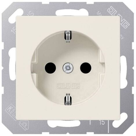 Jung Presa SCHUKO®, 16 A 250 V , termoplastico, Serie AS, bianco A 1520 BF