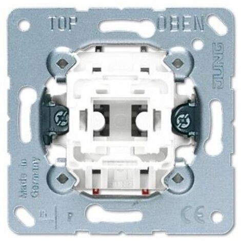 Jung Pulsador 10AX 250V Interruptor de Botón Metálico