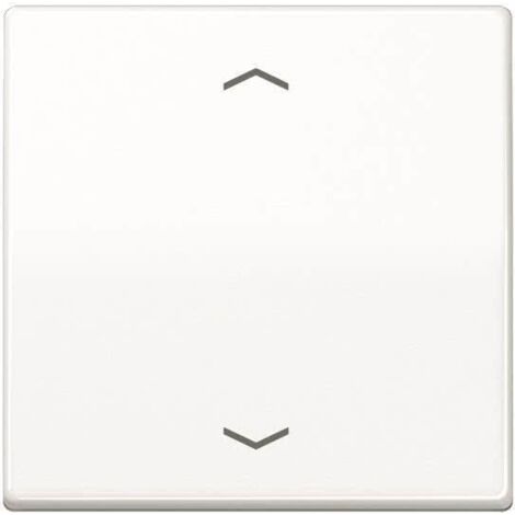 Jung Pulsante di gestione LB a 1 via, con simboli freccia, termoindurente, serie AS, bianco alpino AS 1700 P WW
