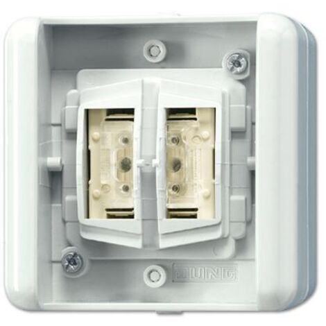 Jung Pulsante KNX BA – Posizione pulsante – 2fach, WG 800 8472.01 LED W