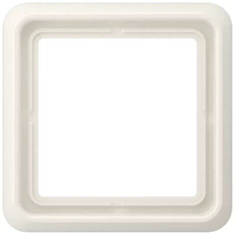Jung Rahmen 1-fach ws waage/senkrecht CD 581 WU W