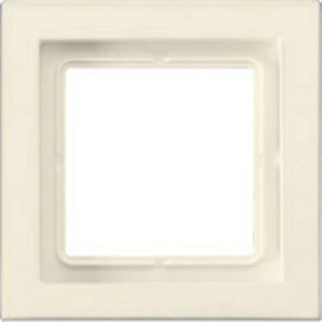 Jung Rahmen 1fach, LS-DESIGN, Duroplast, weiß, senkrechte und waagerechte Montage LSD 981 W
