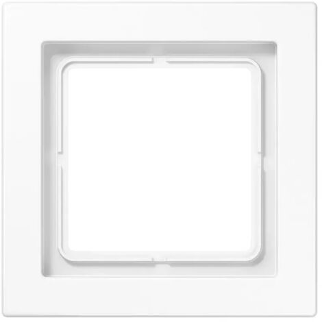 Jung Rahmen 1fach, senkrechte und waagerechte Montage, Duroplast, LS-DESIGN, alpinweiß LSD981WW