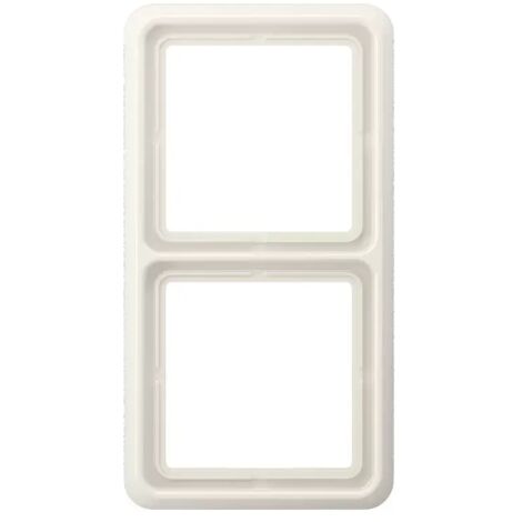 Jung Rahmen 2-fach ws waage/senkrecht CD 582 WU W