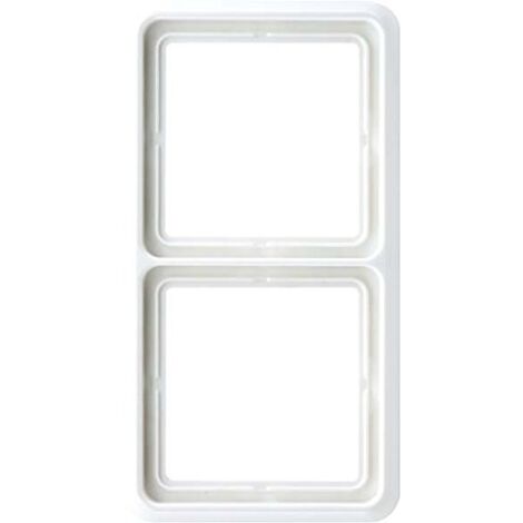 Jung Rahmen 2-fach ws waage/senkrecht CD 582 WU W (CD582WUW)