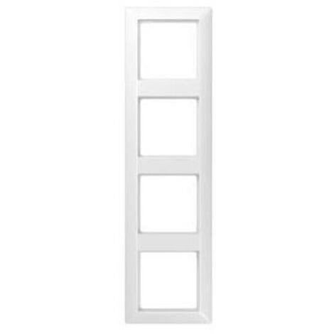 Jung Rahmen 4-fach aws waage/senkrecht AS 584 WW