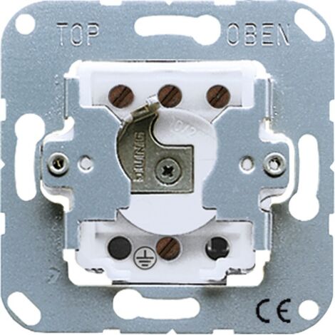 Jung Schlüsselschalter 10AX 250V 1-pol. CD 133.18 WU
