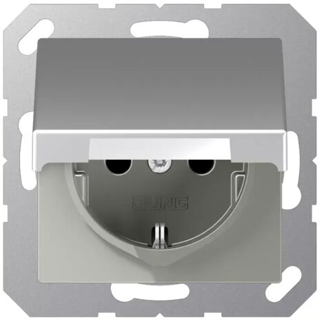 Jung SCHUKO-Steckdose 16 A 250V m.Berührungsschutz A 1520 BFKIKL AL
