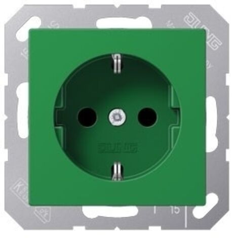 JUNG SCHUKO-STECKDOSE 16A 250V A 1520 BF GN