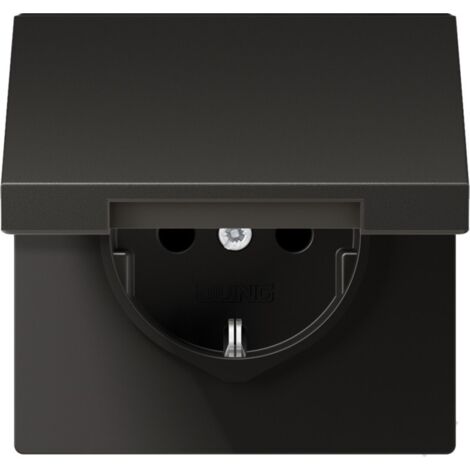 Jung SCHUKO-Steckdose 16A 250V Klappdeckel AL 1520 KL AN