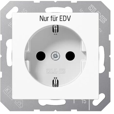 JUNG SCHUKO-STECKDOSE AUFDR.EDV ALPINWEI A 1520 EDV WW
