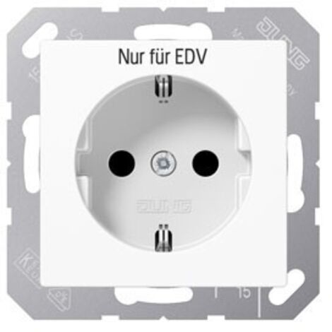 JUNG SCHUKO-STECKDOSE AUFDR.EDV ALPINWEI A 1520 EDV WW