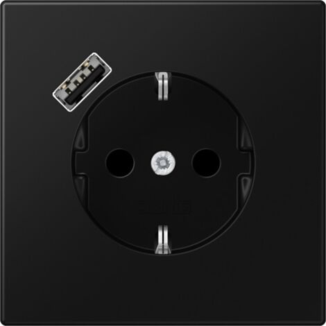 Jung SCHUKO Steckdose mit USB Typ A LS1520-18ASWM