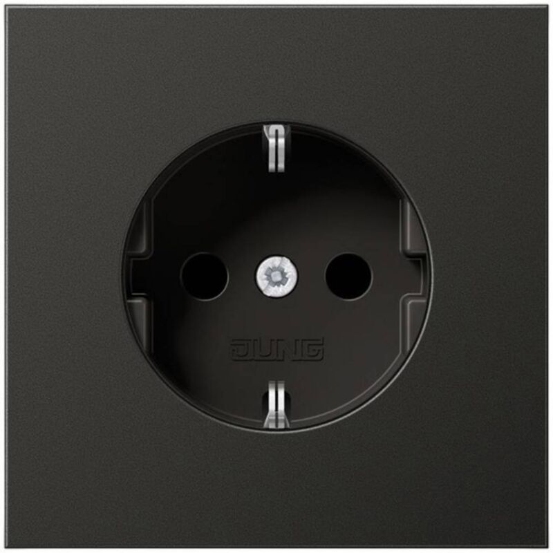 Simple Insert Prise 2P+T noir AL1520NAN 1 pc(s) - Jung